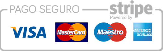 Logotipo de pago seguro por stripe